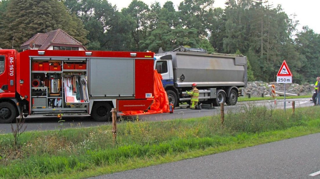 Bij het ongeluk kwam een 40-jarige Zwolse om het leven