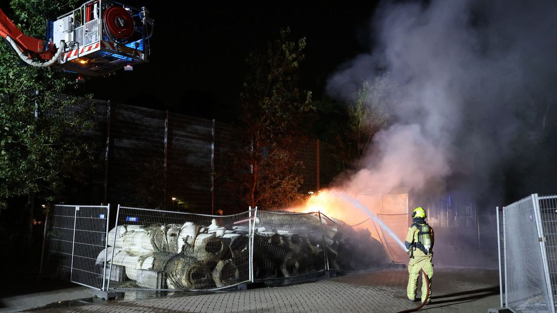 Brand bij HDS