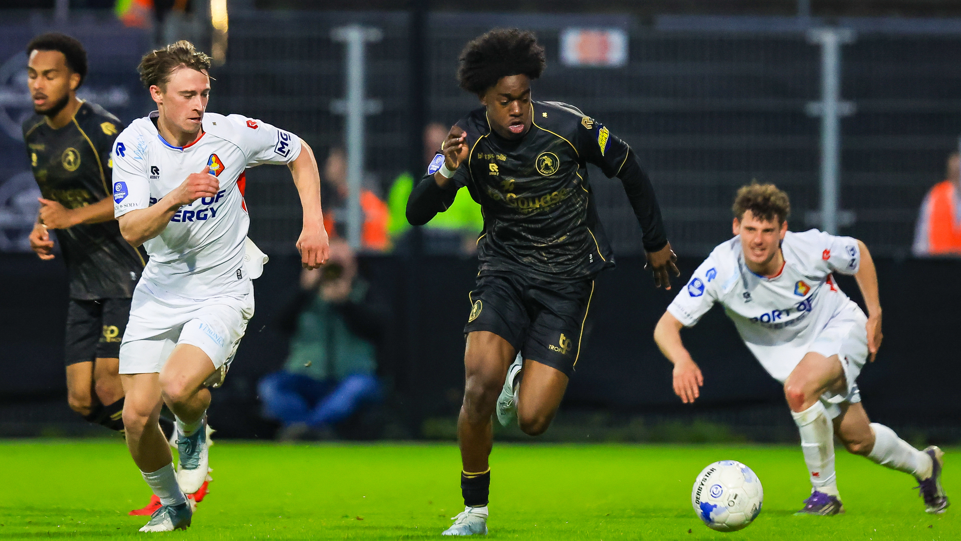 Martes in actie voor Sparta