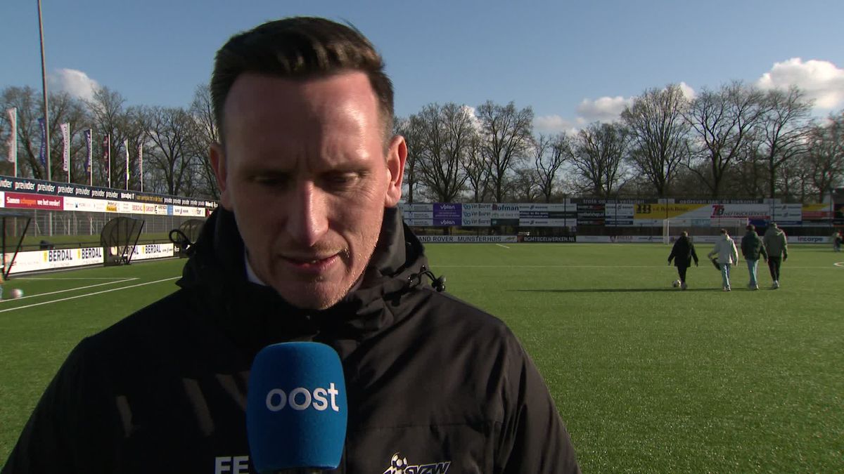 SVZW-trainer Frank Eeftink: 