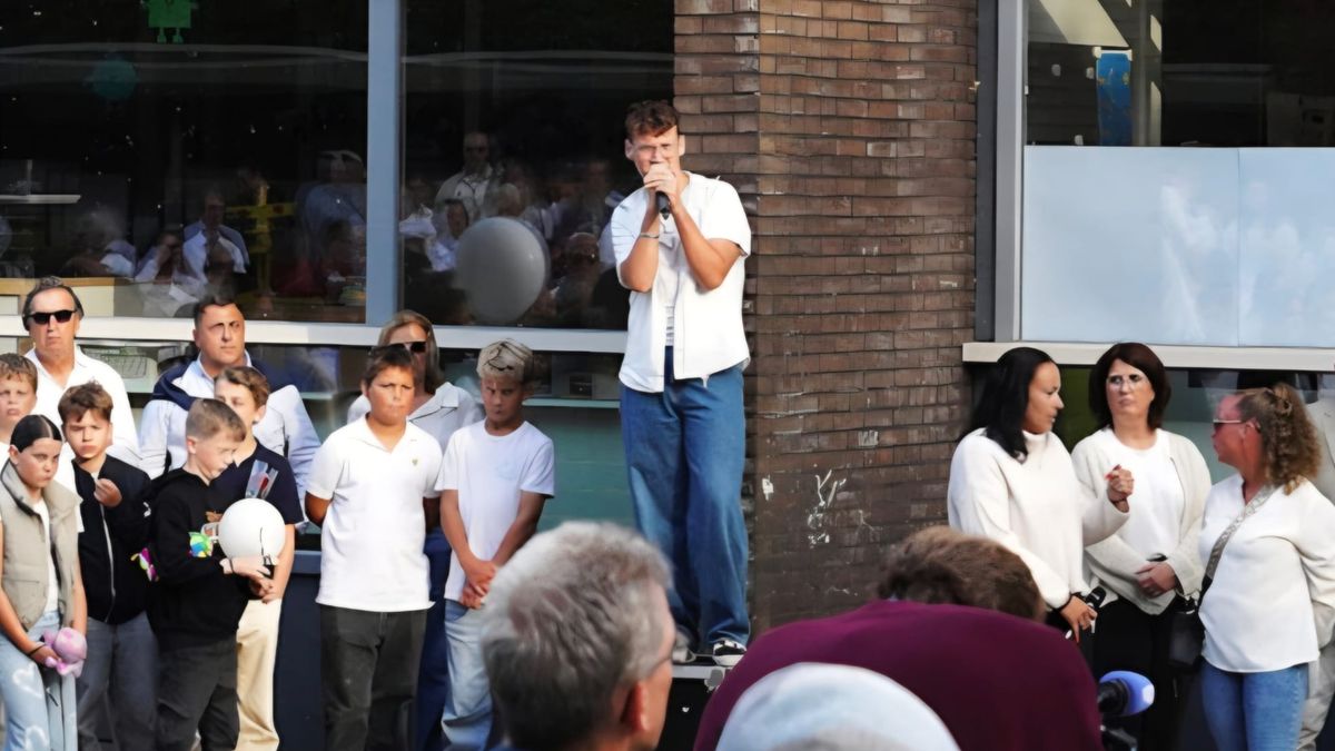Veel lof voor Levi (16) na stille tocht • Basisschool Axel halve dagen open