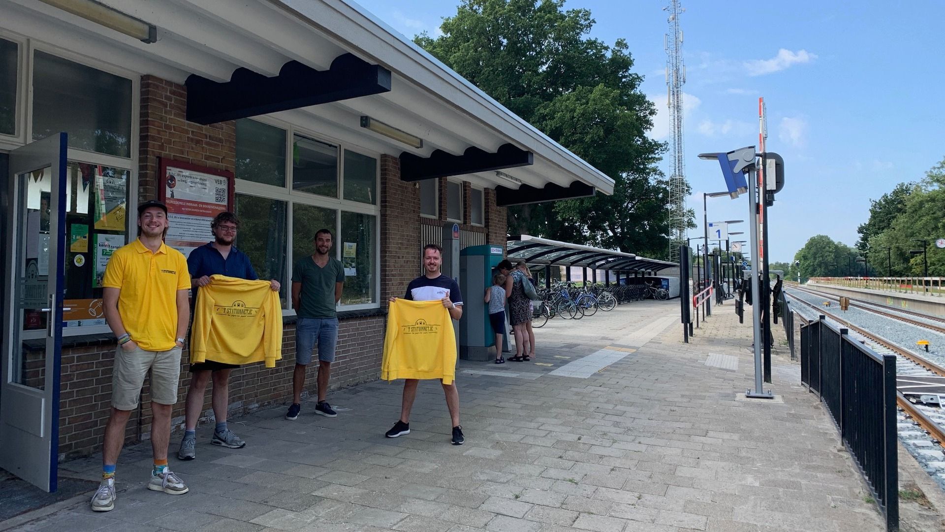 't Stationnetje in Hurdegaryp