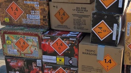 700 kilo vuurwerk gevonden in bedrijfspand