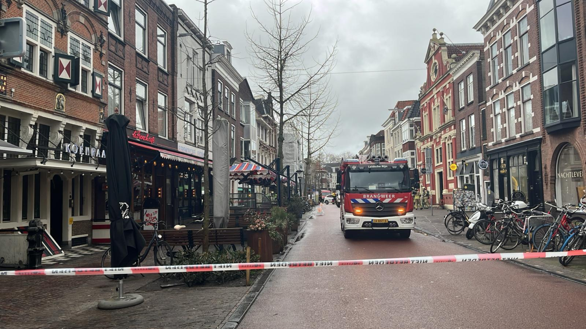 Voorstraat Utrecht afgezet vanwege gaslekkage