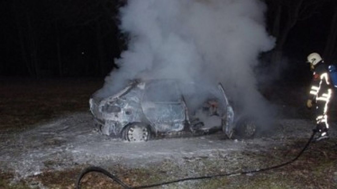 De auto van Erol werd uitgebrand gevonden bij de Hortus in Haren.