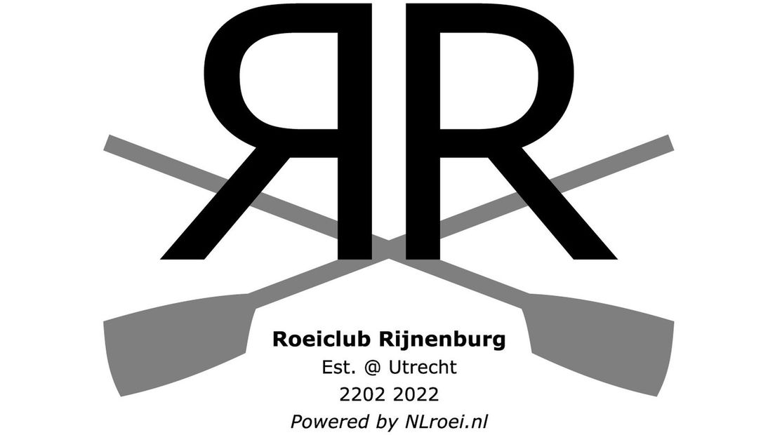 Het logo van Roeiclub Rijnenburg.