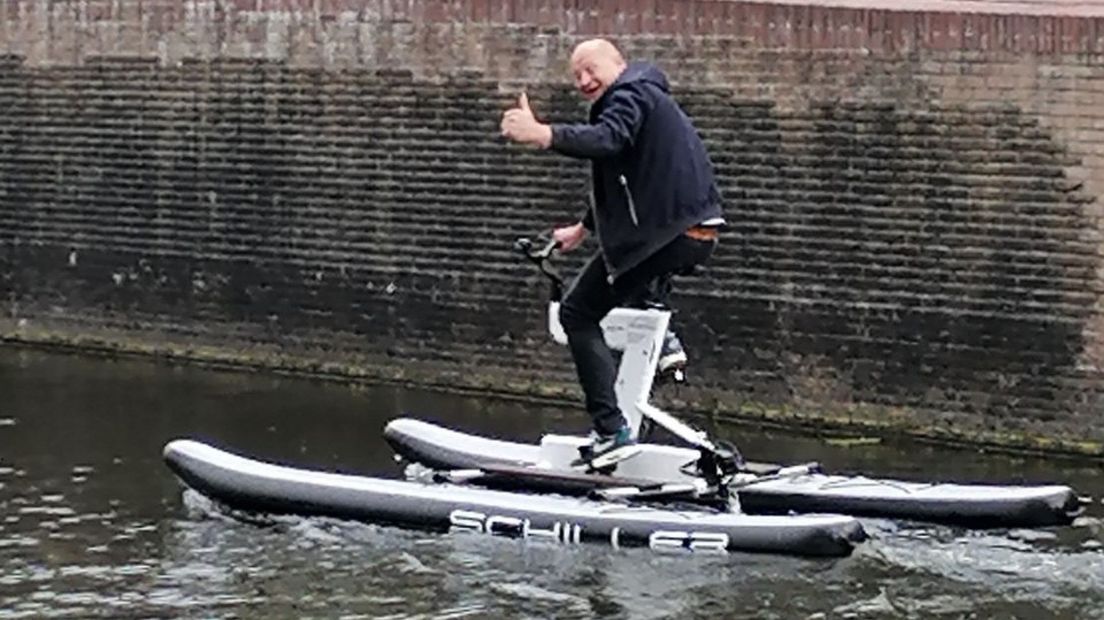 Waterfietsen Delft