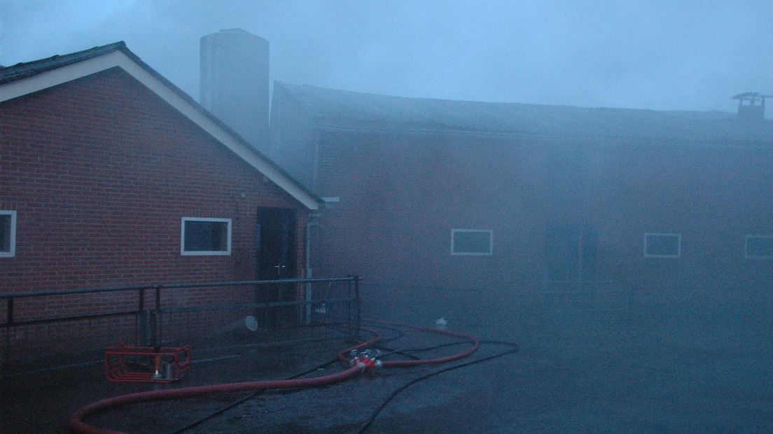 Brand in boerenbedrijf in Bergentheim