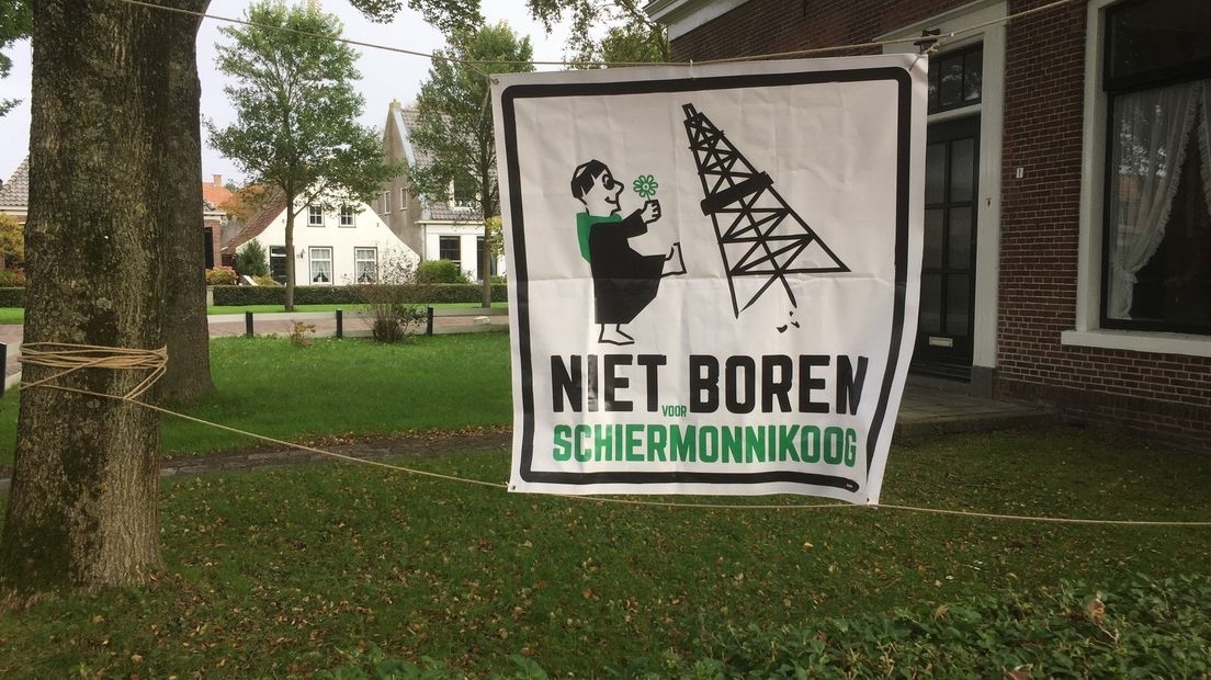 Protesten op Schiermonnikoog tegen gasboringen