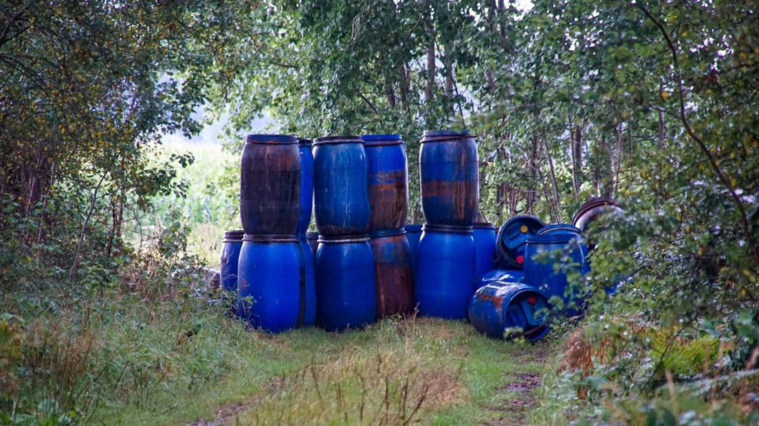 Drugsafval (foto ter illustratie)