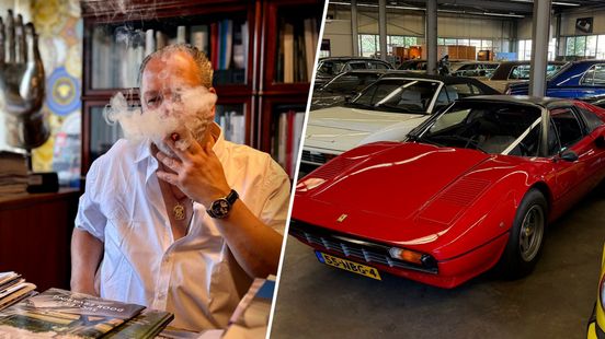 Toni heeft zijn eigen autopaleis: 258 auto's en grotendeels klassiekers