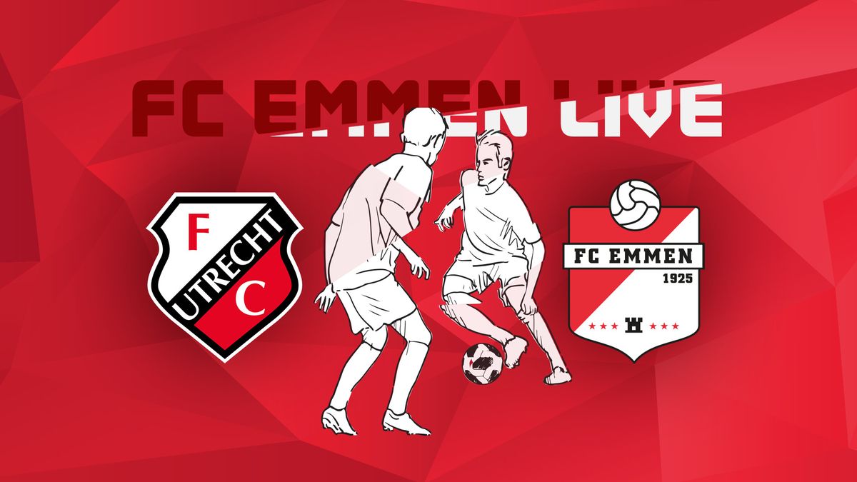 FC Emmen op achterstand tegen Jong FC Utrecht