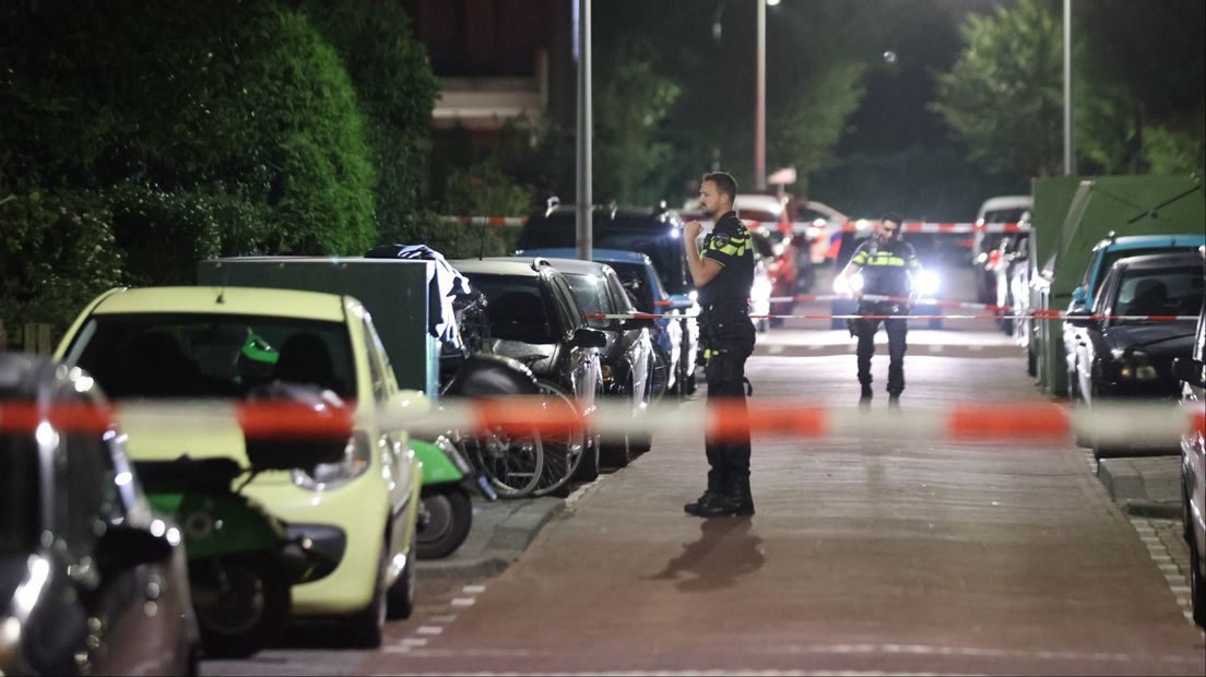 Er was een dreigende situatie in een woning