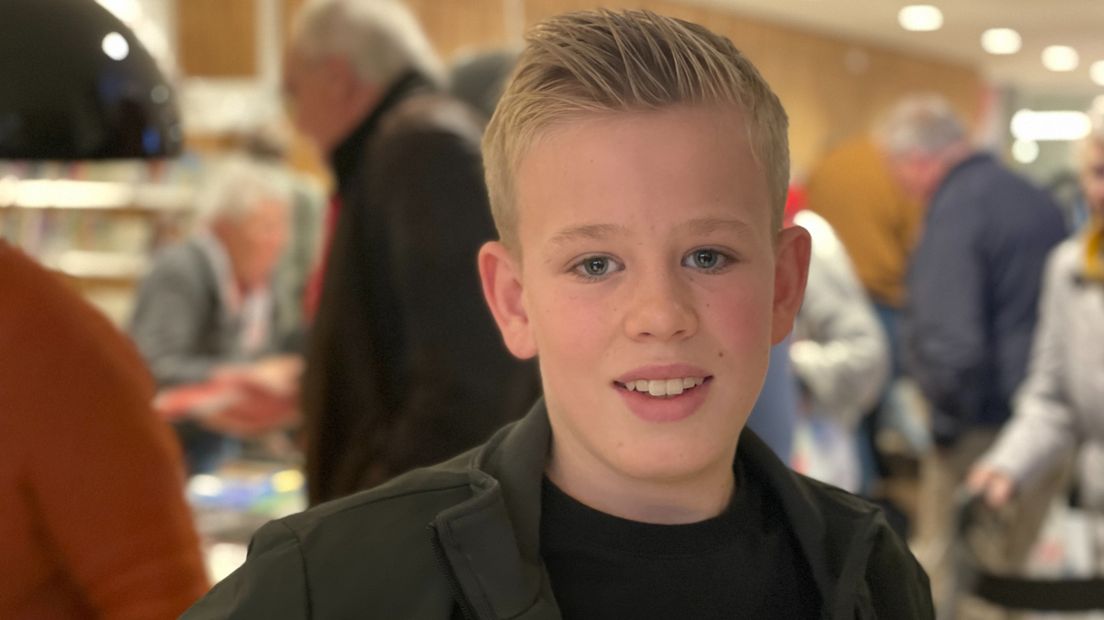 Marco Brontsema (13) uit Siddeburen spreekt plat Gronings