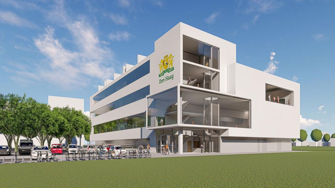 Impressie van de nieuwe Sporthal Loosduinen.