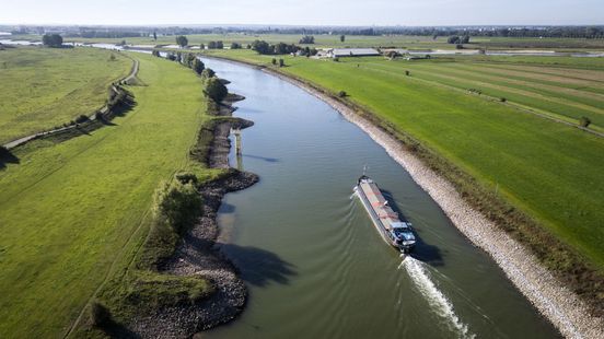 Eenrichtingsverkeer IJssel opgeheven door stijgend water, maar: 'Droogte nog niet voorbij'