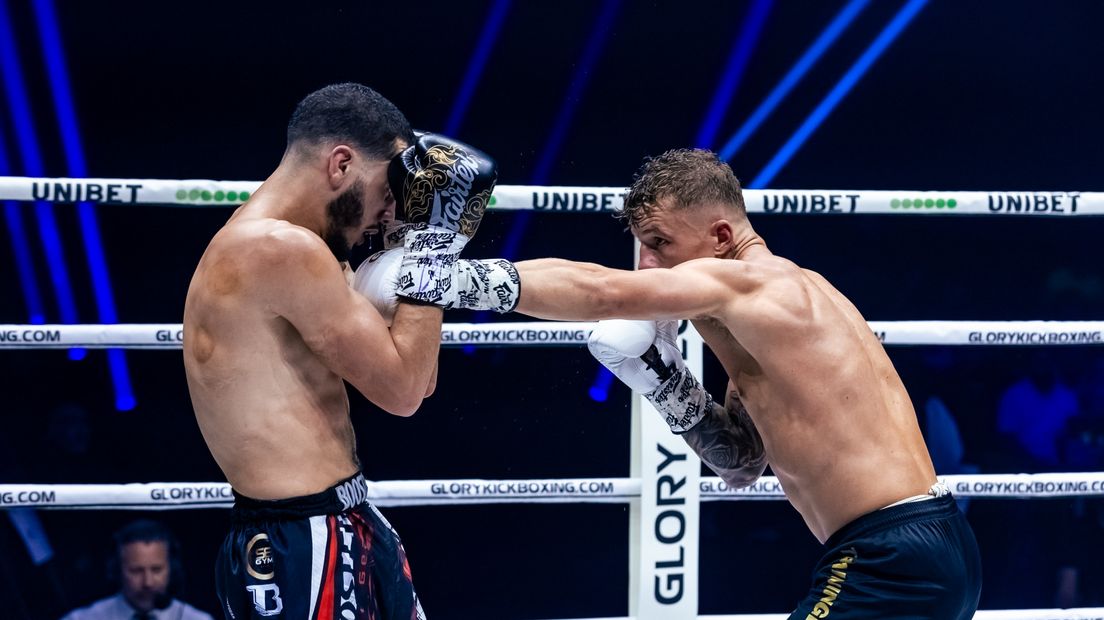 Jan Kaffa in actie op Glory 87
