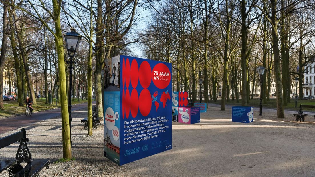 75 jaar VN op Lange Voorhout in Den Haag I