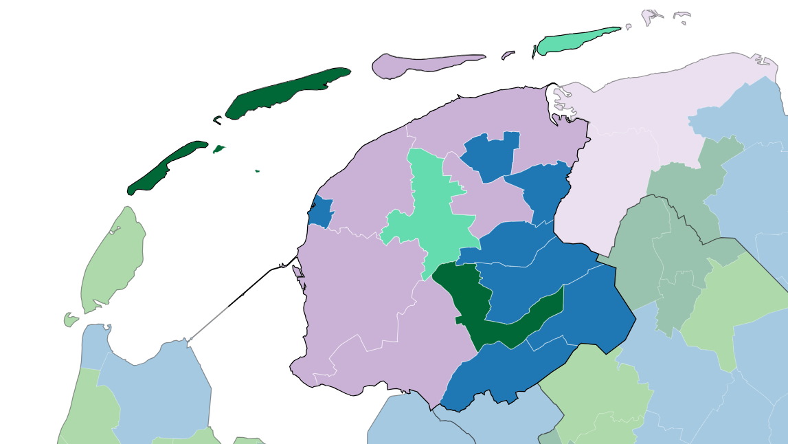 KAART: Hoe heeft jouw gemeente gestemd?