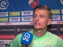Calvin Raatsie heeft de pest in na de nederlaag tegen FC Utrecht