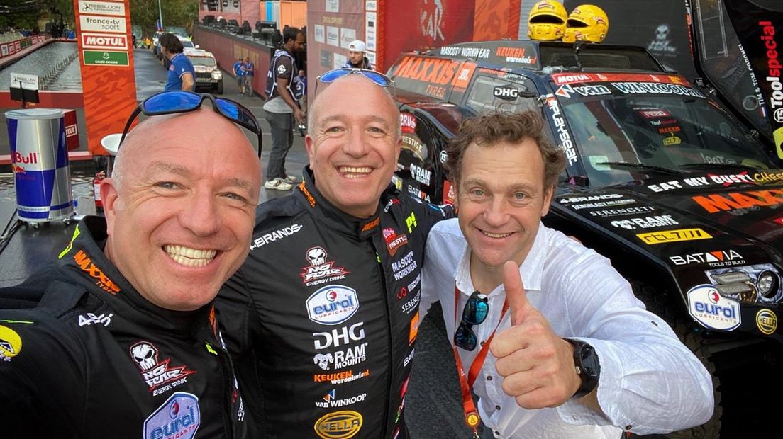 Tom en Tim Coronel verwachten een zware Dakar Rally in Saudi-Arabië.