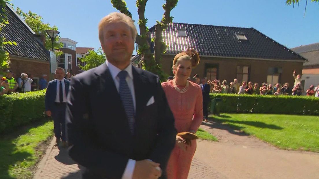 Willem-Alexander en Máxima blikken terug op hun bezoek aan Noord-Groningen