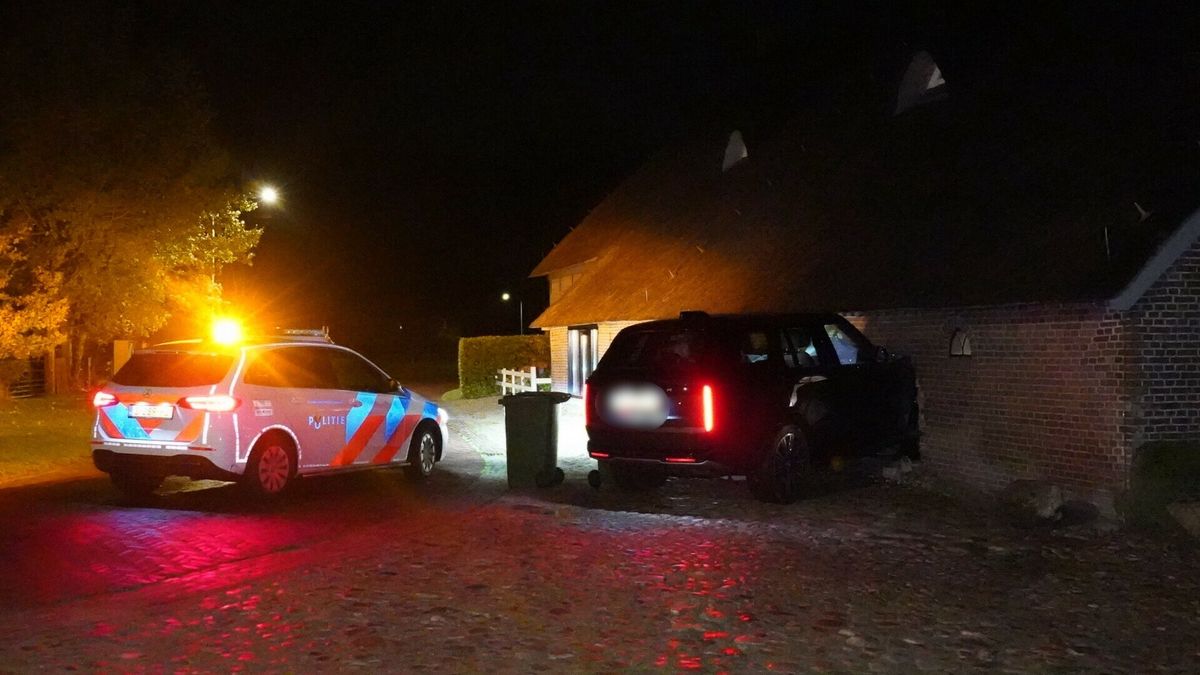 Auto ramt woning in Deurze