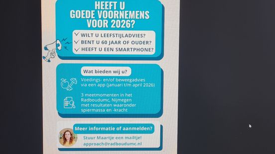 Wie wil meewerken aan onderzoek Radboudumc onder 60-plussers ?
