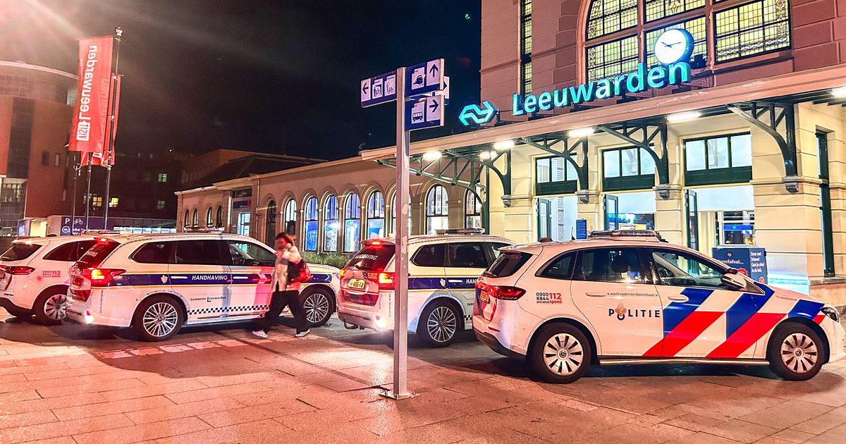 Minderjarige aangehouden na mogelijke bedreiging met mes op station Leeuwarden