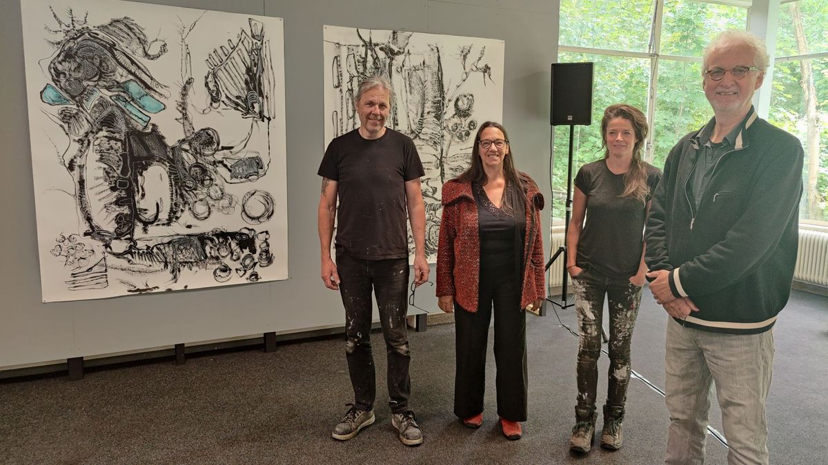 Voormalige tuinbouwschool Frederiksoord omgetoverd tot kunstwalhalla