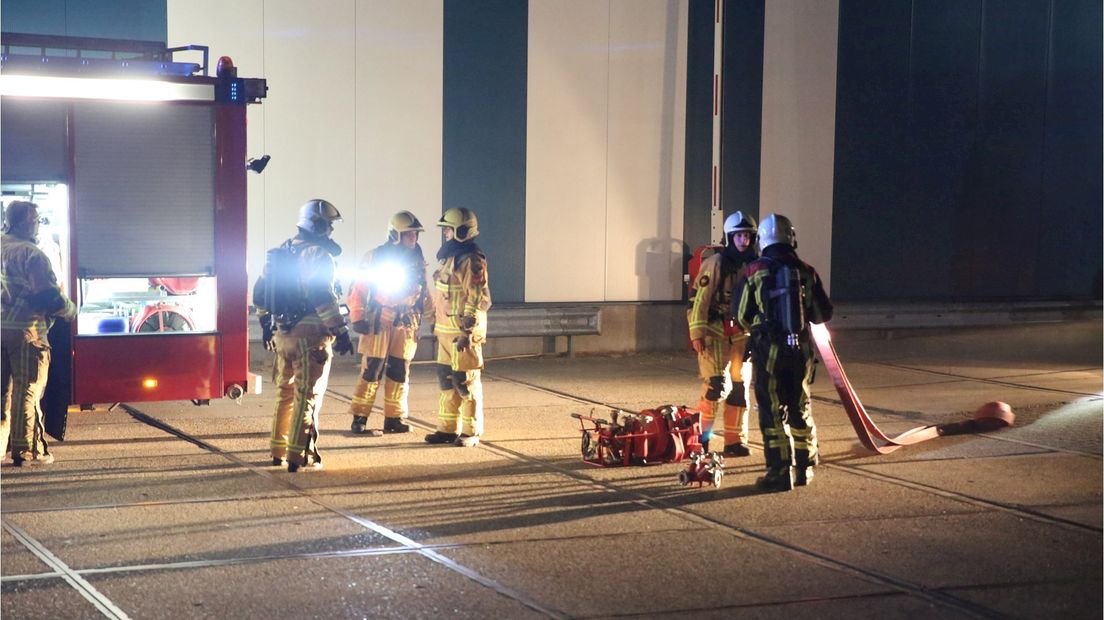 De brand bij de houtvezelproductent leidde tot veel rookontwikkeling