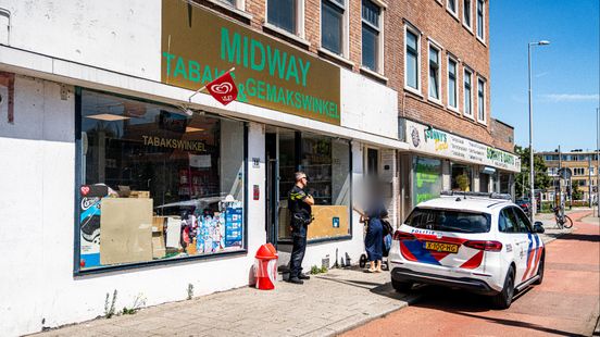 Overval op tabakswinkel, medewerker lichtgewond