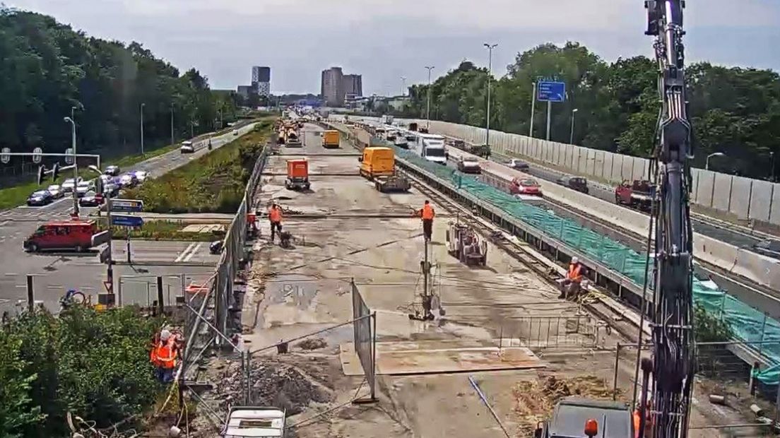 Werkzaamheden aan de zuidelijke ringweg