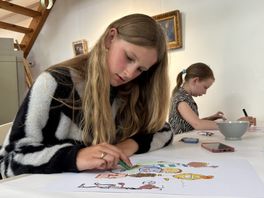 Tekeningen Willemijn (12) en Tijmen (10) komen in boek: 'Mooiste als er niet gepest wordt'