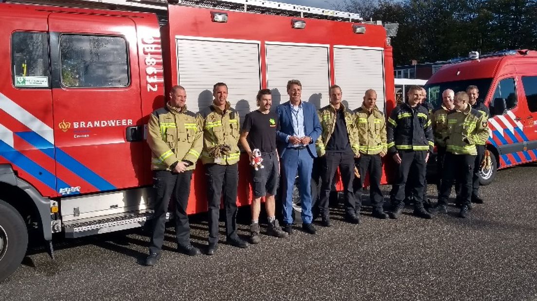 'Maak van je roze wolk geen rookwolk' is de nieuwe campagne van de brandweer (Rechten: Alex-Jan van Dijken)