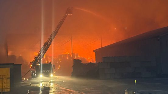 Brand Blerick onder controle, maar nog lang niet geblust Home