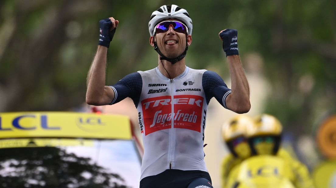 Bauke Mollema wint de 14e etappe in de Tour van 2021