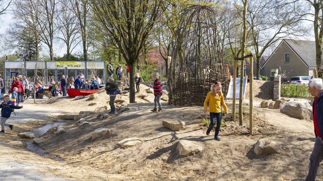 Het "groene" schoolplein