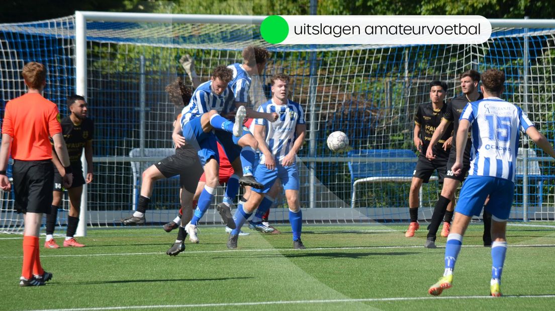 Beeld uit de wedstrijd 's-Heer Arendskerke - FC Dauwendaele