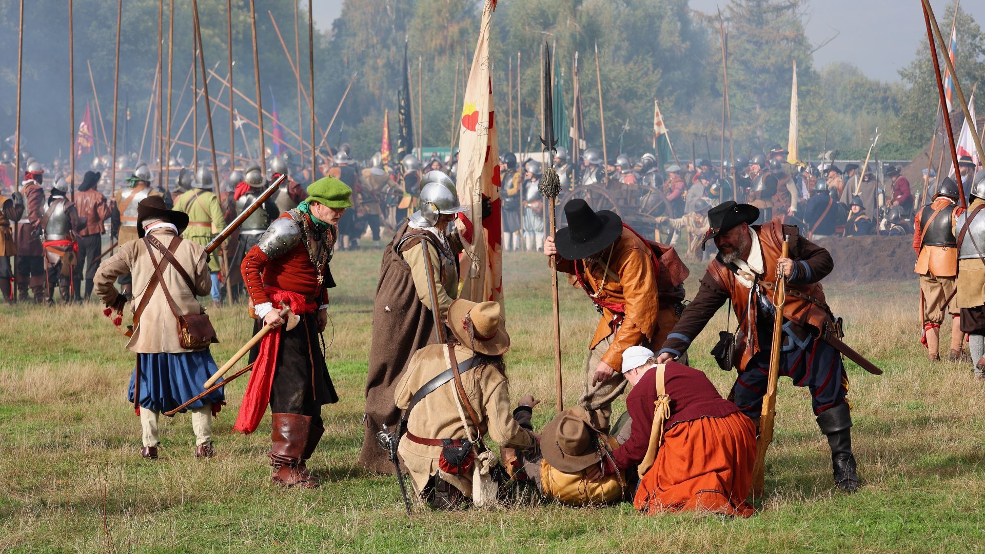 Op het slagveld van de Slag om Grolle