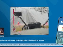 Mee met de sneeuwschuiver op Radio Rijnmond