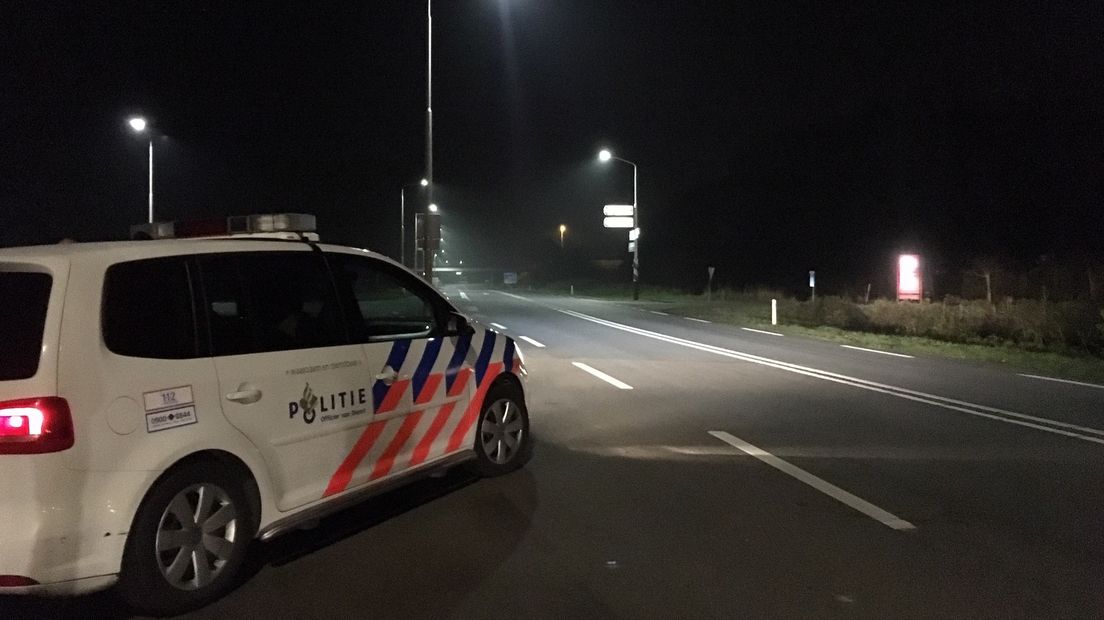 Politie bij de bijeenkomst van Filip Dewinter