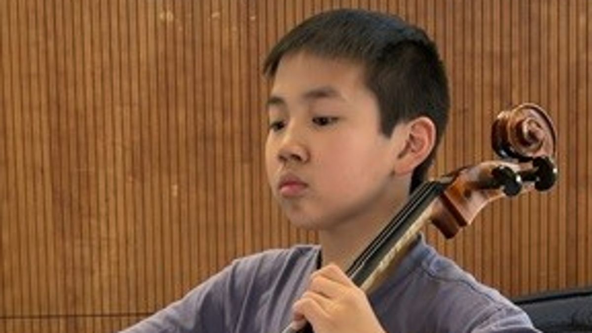 Derde plek op Prinses ChOristina Concours: 12-jarige Huajin Gu is er blij mee