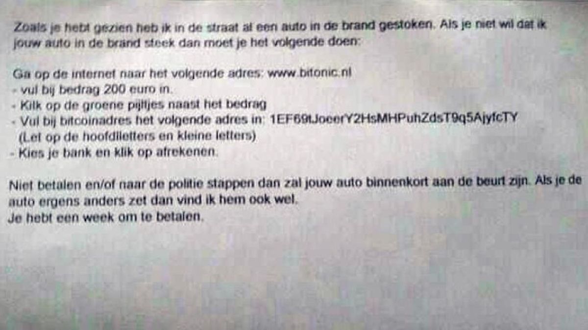Chantagebrieven Lierderholthuis na brand