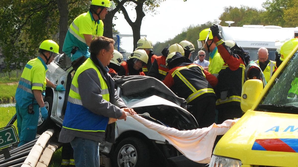 Dode bij ongeval in Dieverbrug