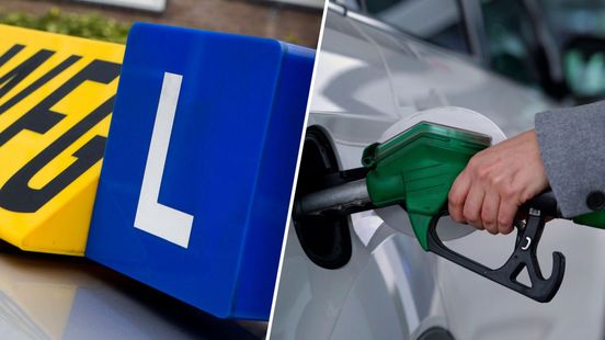 Tanken doet pijn: rijscholen zien kosten hard oplopen