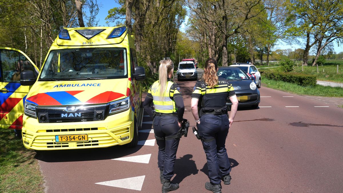 Fietser gewond bij aanrijding in Zuidwolde