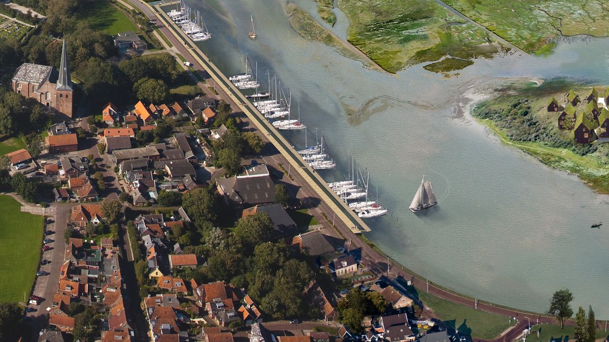 Tegenslag voor Holwerd aan Zee: meerderheid Staten wil van actieve rol provincie af