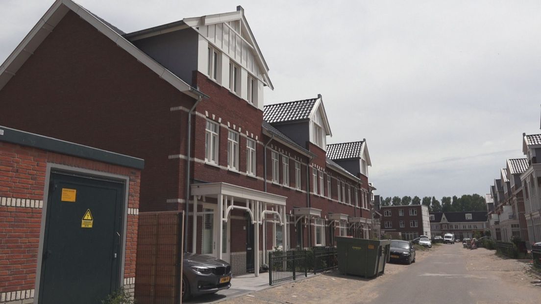 Woningen in het Westmadepark in de Haagse wijk Vroondaal