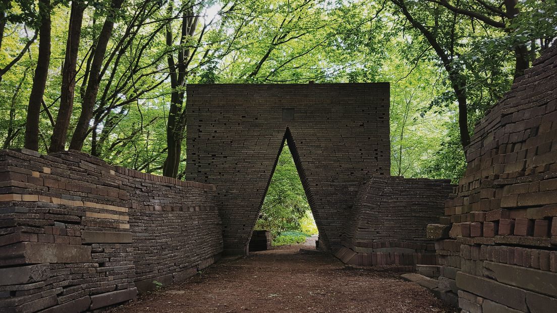 Een deel van de Ecokathedraal in Mildam